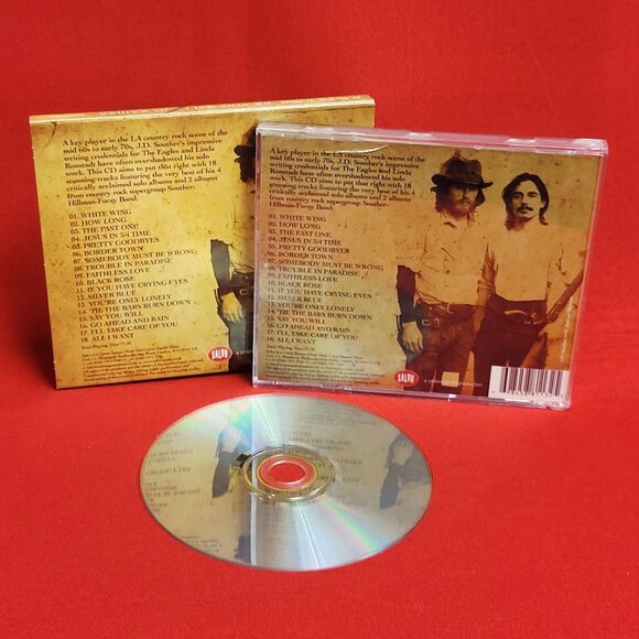 Border Town The Very Best of JD Souther CD Signed 1991 - Picture 8 of 8